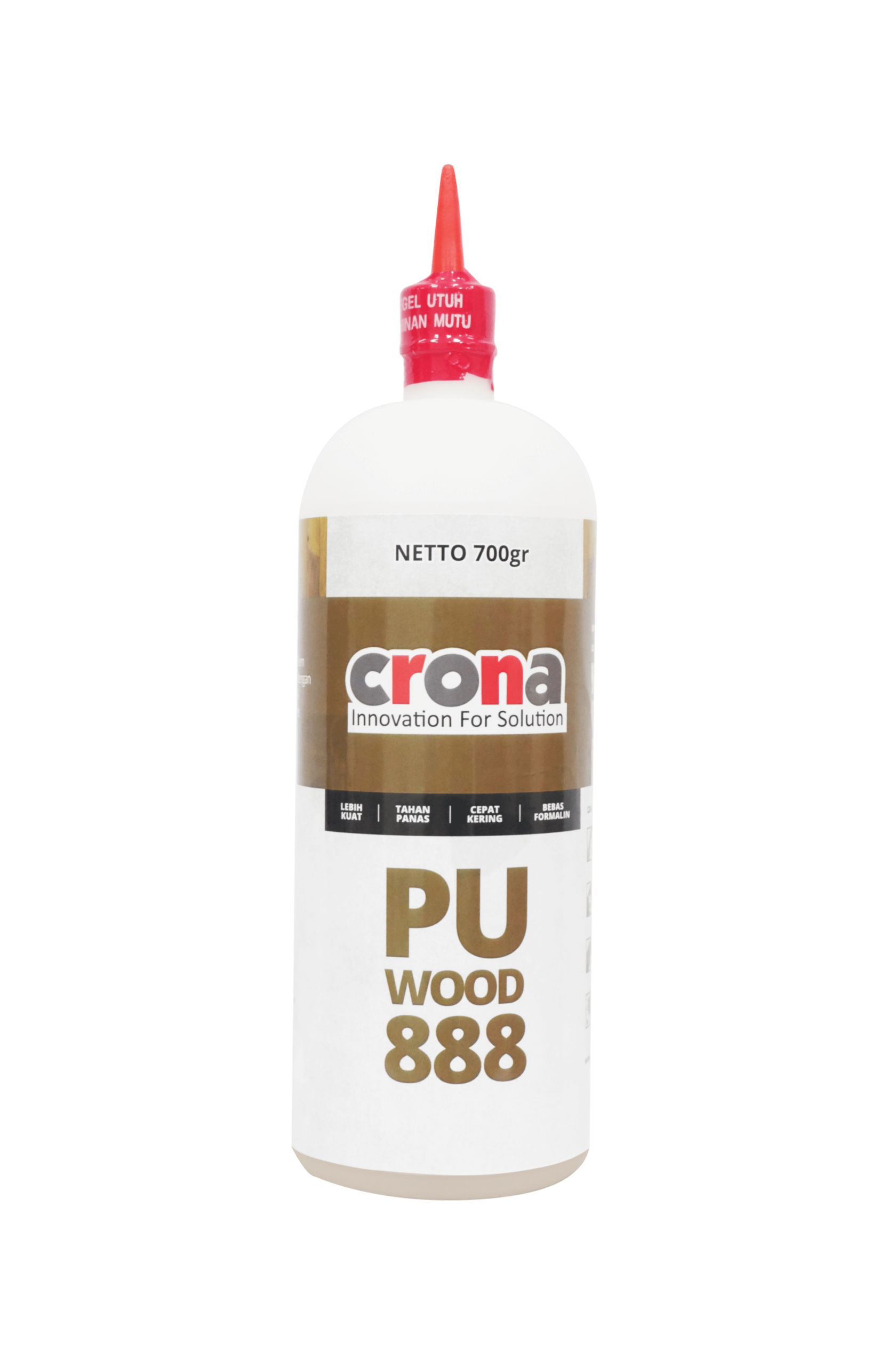 Lem kayu basah, lem pu, lem polyurethane, lem crona pu 888, lem kayu