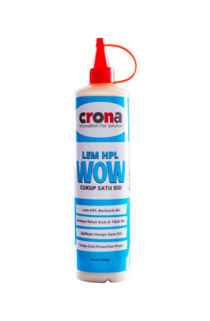 Lem kayu dan lem hpl Crona - Crona WOW 600 gr