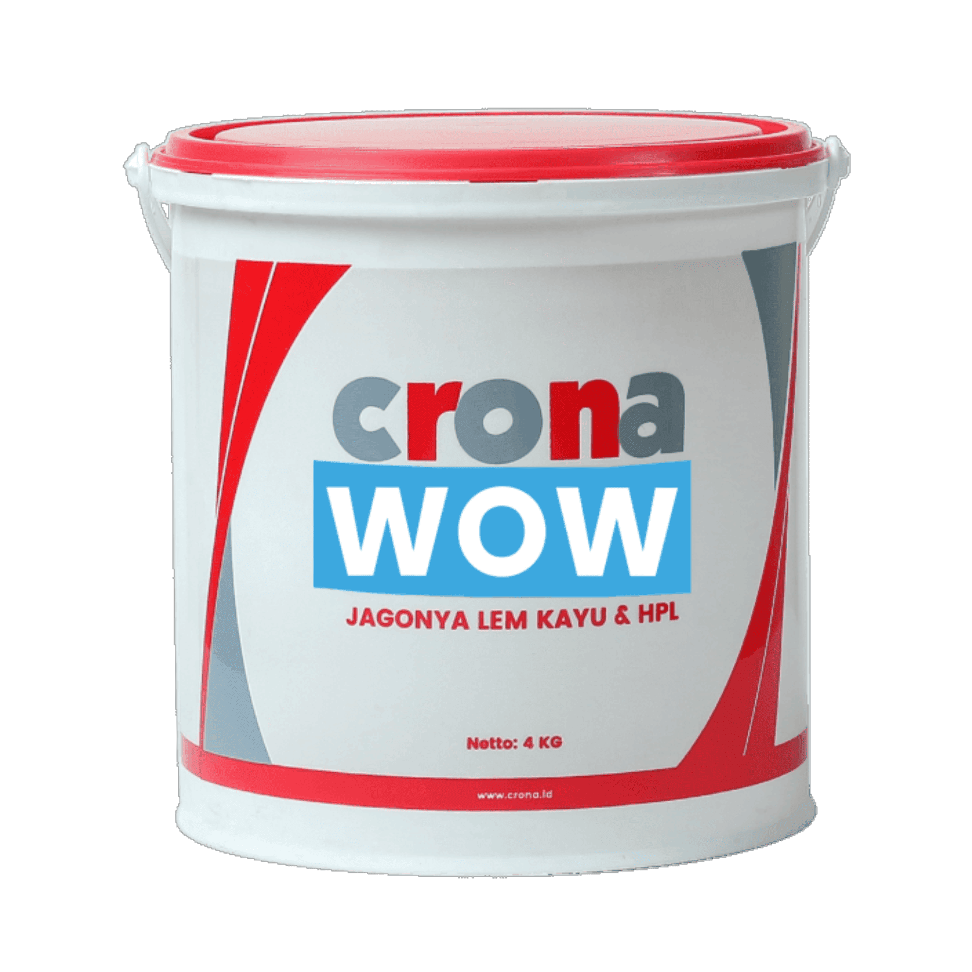Lem kayu dan lem hpl Crona - Lem wow 4kg