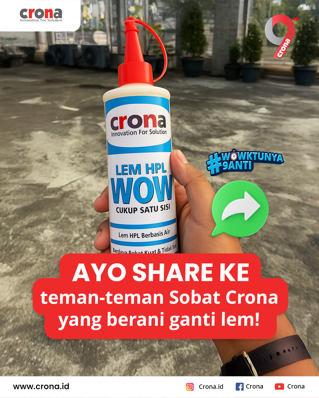 Gratis Lem HPL-Lem Crona WOW
