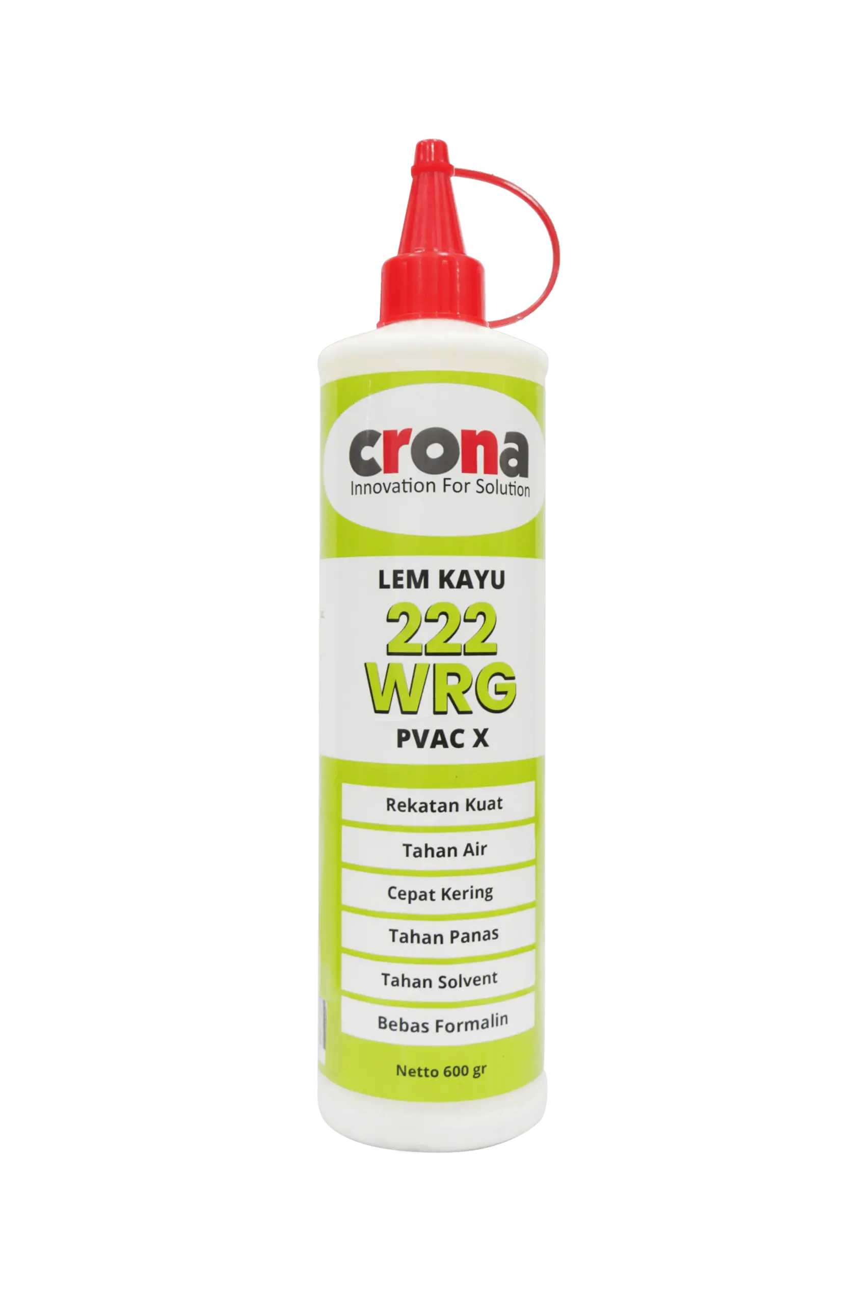 Lem kayu semi outdoor, lem waterbased, lem crona 222 WRG, lem kayu outdoor