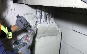 Perbaikan Struktur Kolom Beton yang Rusak Dengan Crona CM FC 50