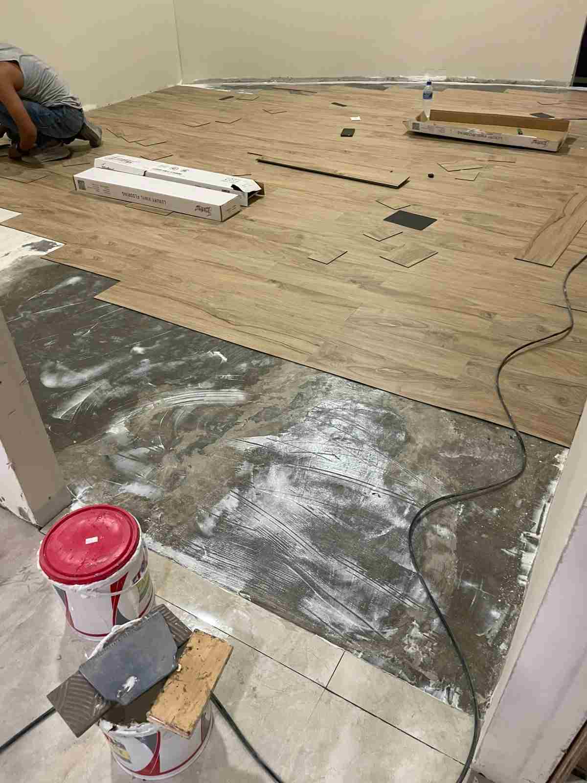 project references, pemasangan vinyl lantai di Gereja, lem karpet lantai, lem vinyl lantai, lem waterbased, lem putih, lem tidak bau menyengat